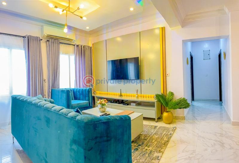 Tastefully furnished 2 bedroom apartment for shortlet lekki phase 1 - 0 2 bedroom Block Of Flats Short let Whitesand Lekki Phase 1 Lagos - 0