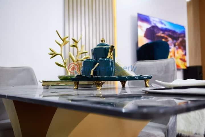 4 bedroom Semi detached Duplex Short let Location: Unit 9, Cascade Row, Buniameen Oyekan Alao Close, Creek Lane Estate, Dr Kennedy Okonkwo Way, Ajiran, Lekki, Lagos Lekki Phase 1 Lagos - 16