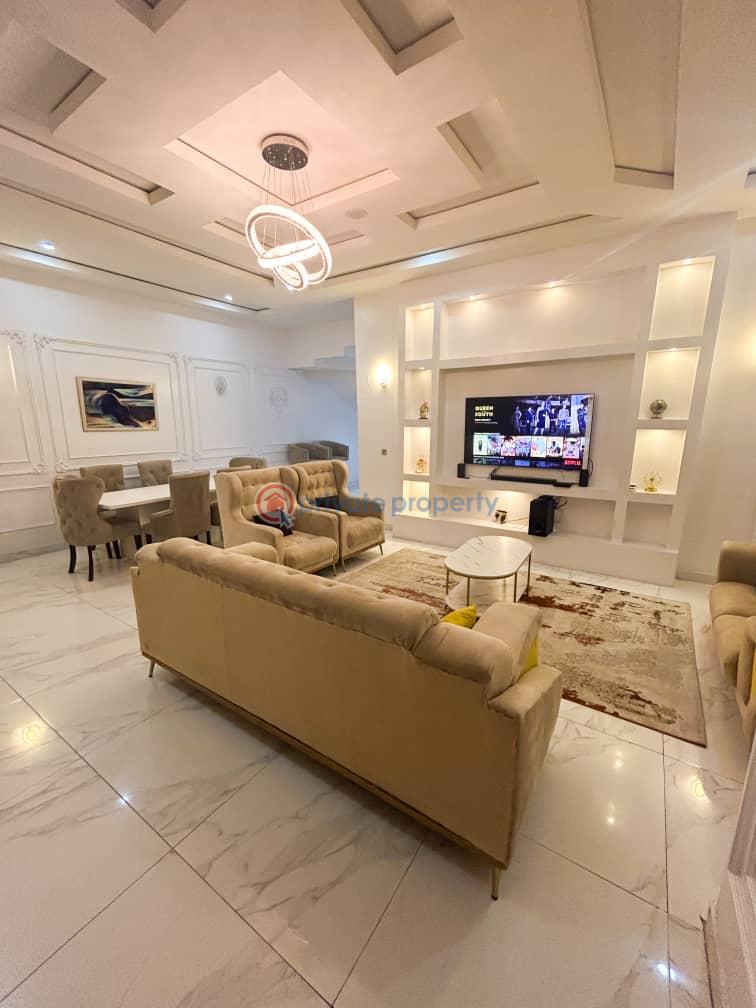 4 bedroom Detached Duplex For Rent Chevron Drive Lekki Lagos - 1