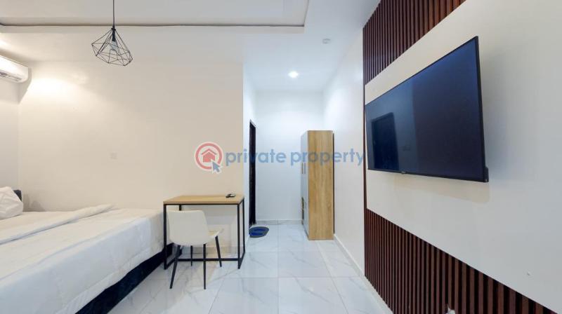1 bedroom Studio Apartment Short let Adeniran Ogunsaya Surulere Lagos - 4