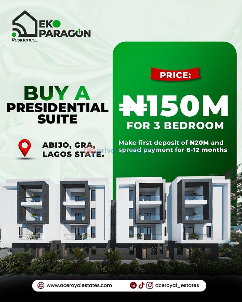 3 bedroom Terrace For Sale Abijo Gra Abijo Ajah Lagos