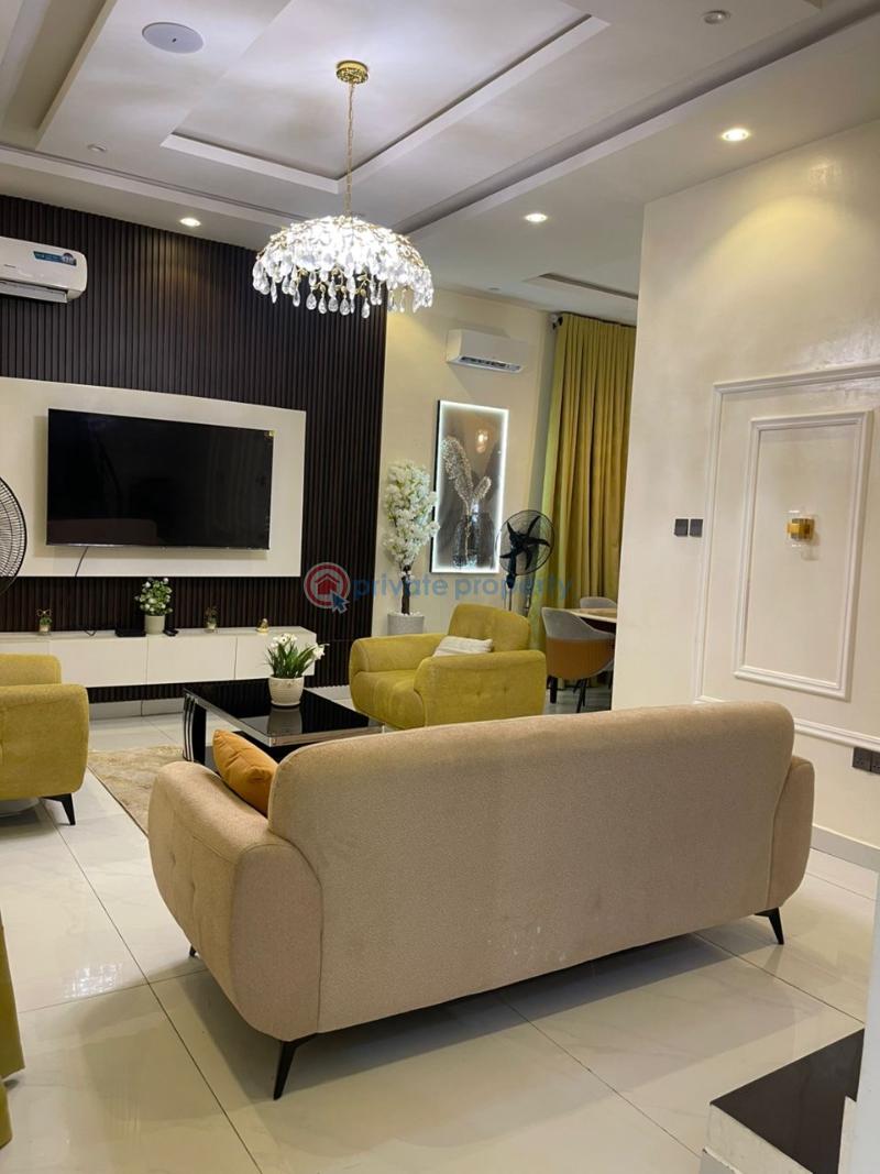 4 bedroom Semi detached Duplex Short let Oba Amusa Street, Royal Pine Estate Gate 3 Lekki Phase 2 Lagos - 2