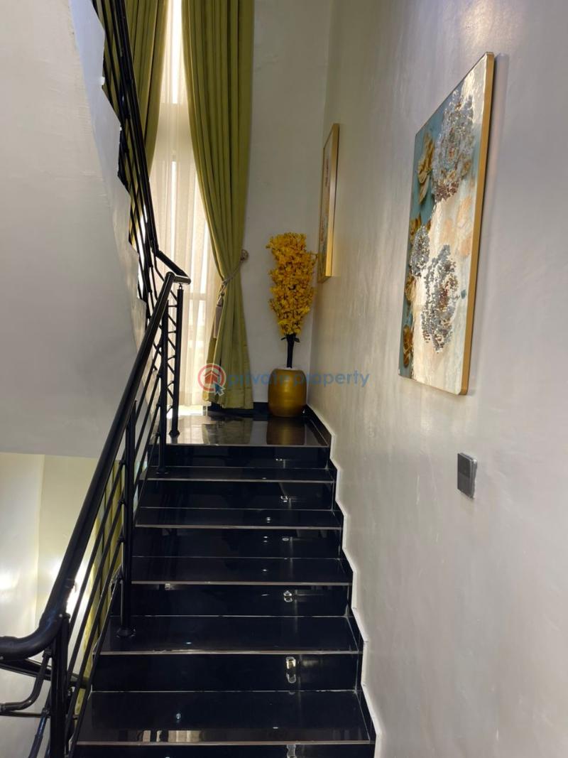 4 bedroom Semi detached Duplex Short let Oba Amusa Street, Royal Pine Estate Gate 3 Lekki Phase 2 Lagos - 9