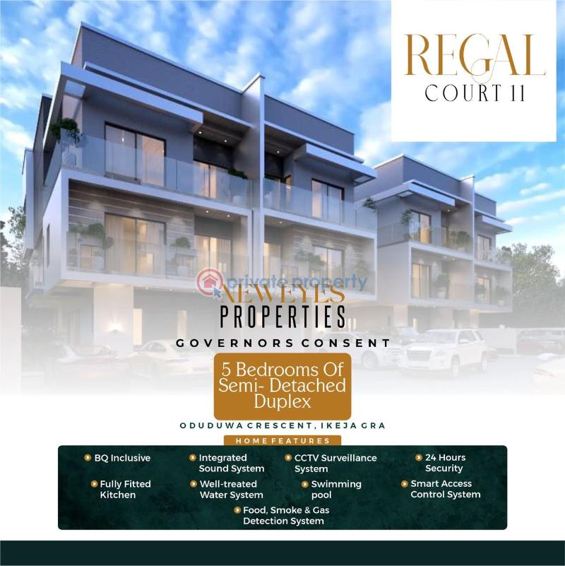 5 bedroom Semi detached Duplex For Sale Oduduwa Crescent Ikeja GRA Lagos - 10
