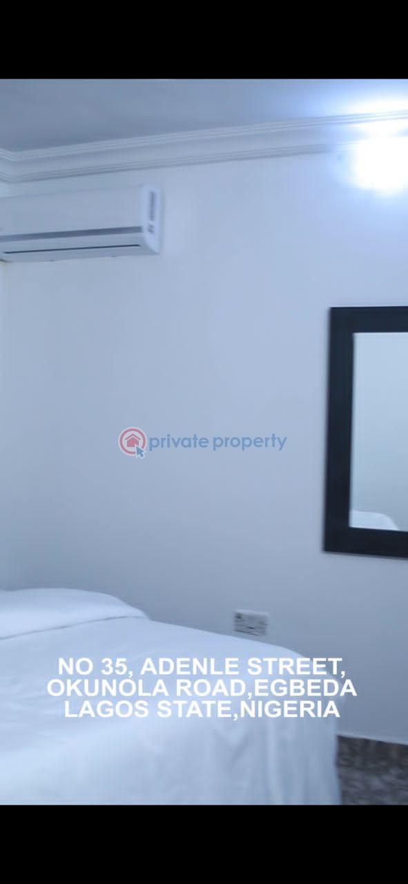 5 bedroom Shared Apartment Short let Adenle Street Okunola Road Egbeda Lagos Akowonjo Alimosho Lagos - 1