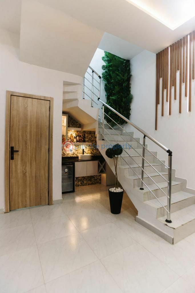 Tastefully modern furnished apartment - 7 3 bedroom Semi detached Duplex Short let Orchid Lafiaji Lekki Lagos - 7