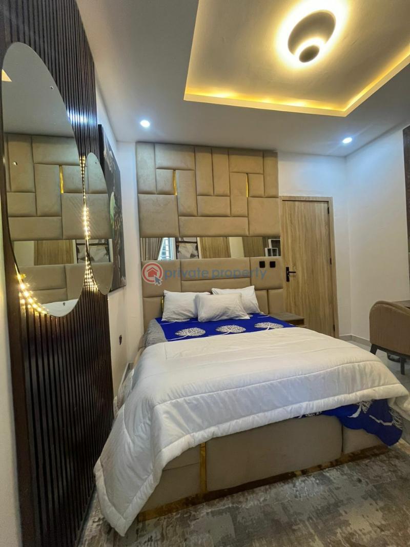 Tastefully modern furnished apartment - 12 3 bedroom Semi detached Duplex Short let Orchid Lafiaji Lekki Lagos - 12
