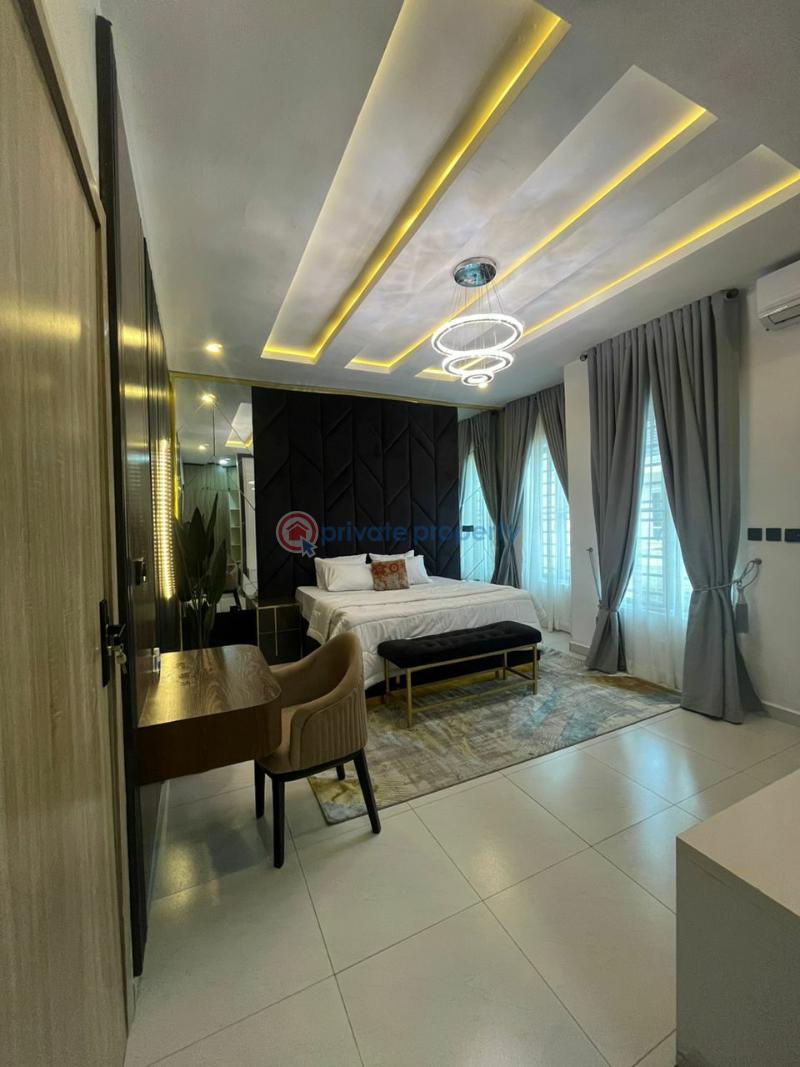 Tastefully modern furnished apartment - 10 3 bedroom Semi detached Duplex Short let Orchid Lafiaji Lekki Lagos - 10