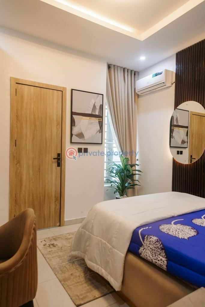 Tastefully modern furnished apartment - 9 3 bedroom Semi detached Duplex Short let Orchid Lafiaji Lekki Lagos - 9
