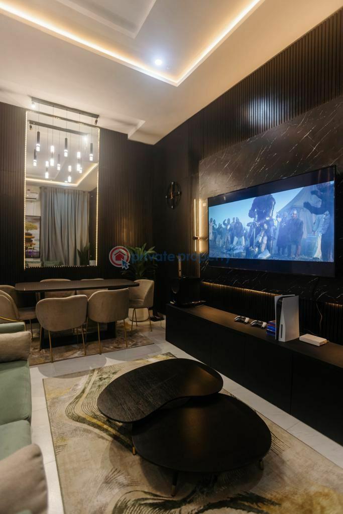 Tastefully modern furnished apartment - 21 3 bedroom Semi detached Duplex Short let Orchid Lafiaji Lekki Lagos - 21