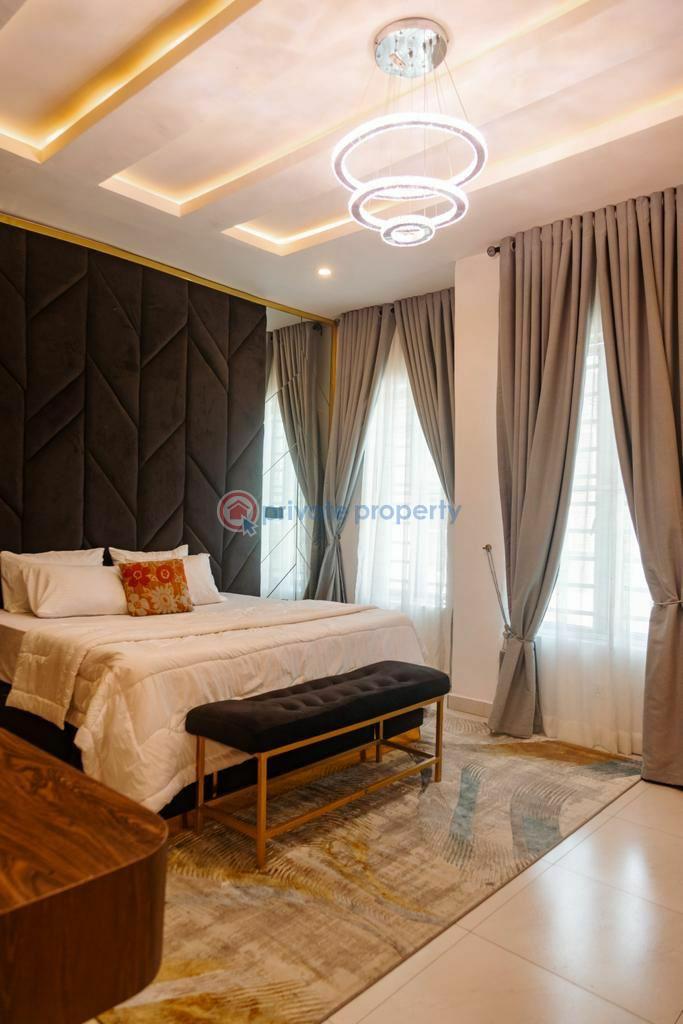 Tastefully modern furnished apartment - 19 3 bedroom Semi detached Duplex Short let Orchid Lafiaji Lekki Lagos - 19
