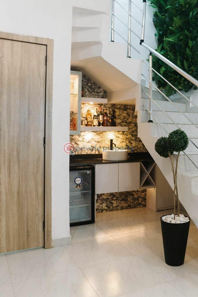 Tastefully modern furnished apartment - 13 3 bedroom Semi detached Duplex Short let Orchid Lafiaji Lekki Lagos - 13