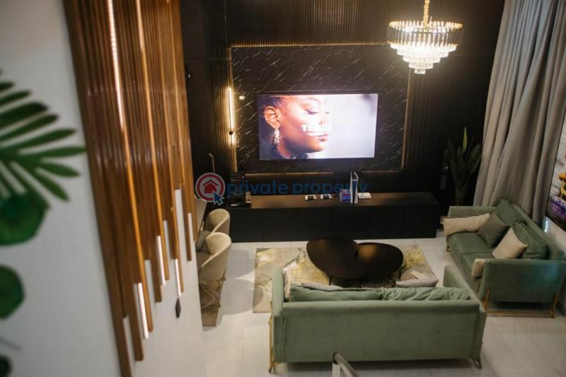 Tastefully modern furnished apartment - 22 3 bedroom Semi detached Duplex Short let Orchid Lafiaji Lekki Lagos - 22