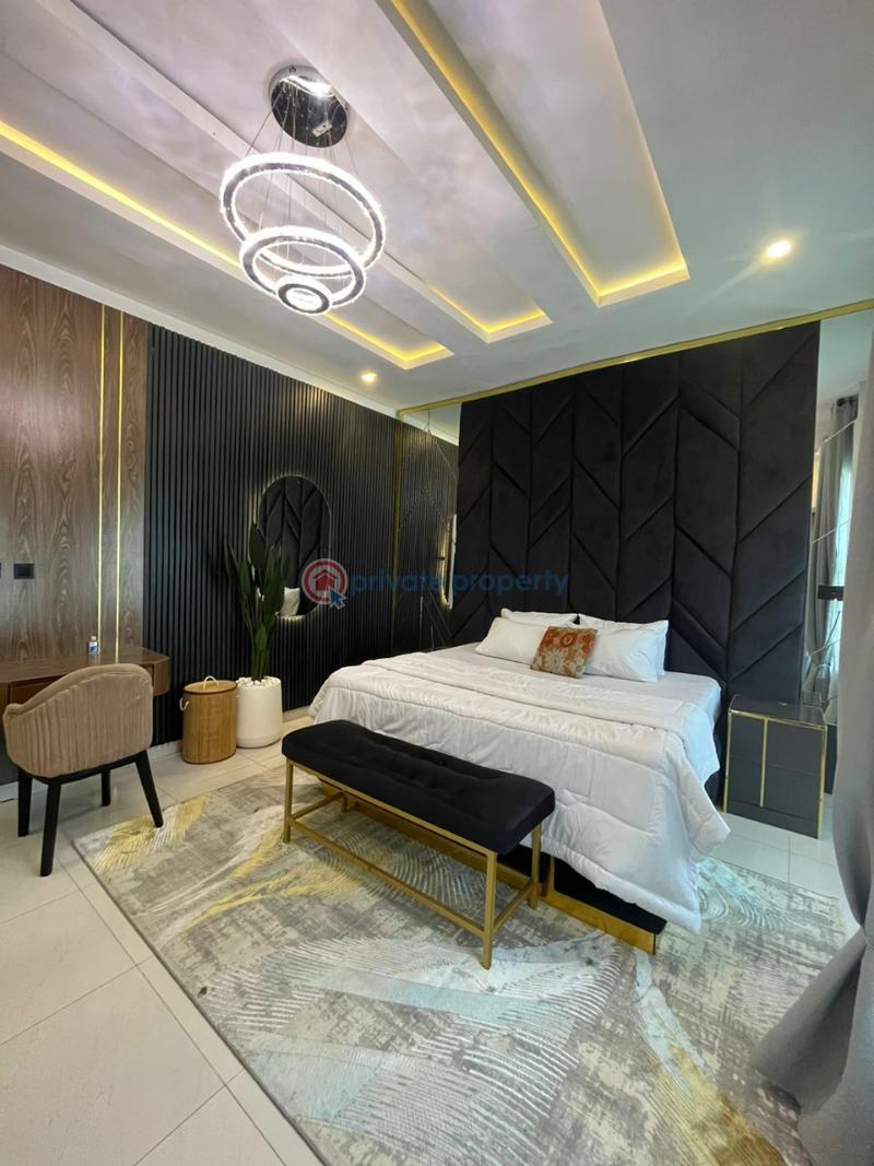 Tastefully modern furnished apartment - 2 3 bedroom Semi detached Duplex Short let Orchid Lafiaji Lekki Lagos - 2