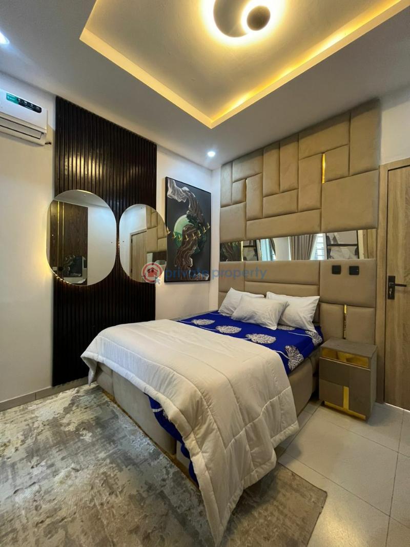 Tastefully modern furnished apartment - 3 3 bedroom Semi detached Duplex Short let Orchid Lafiaji Lekki Lagos - 3