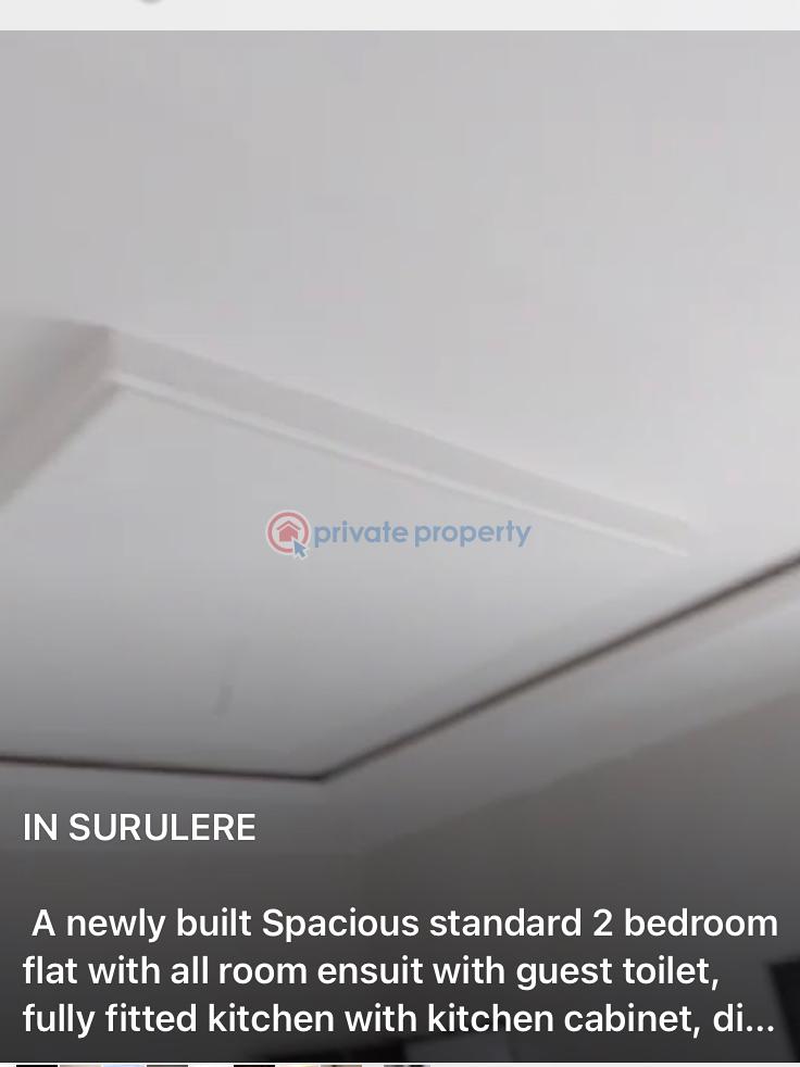 2 bedroom Block Of Flats For Rent Aguda  Surulere Lagos - 0