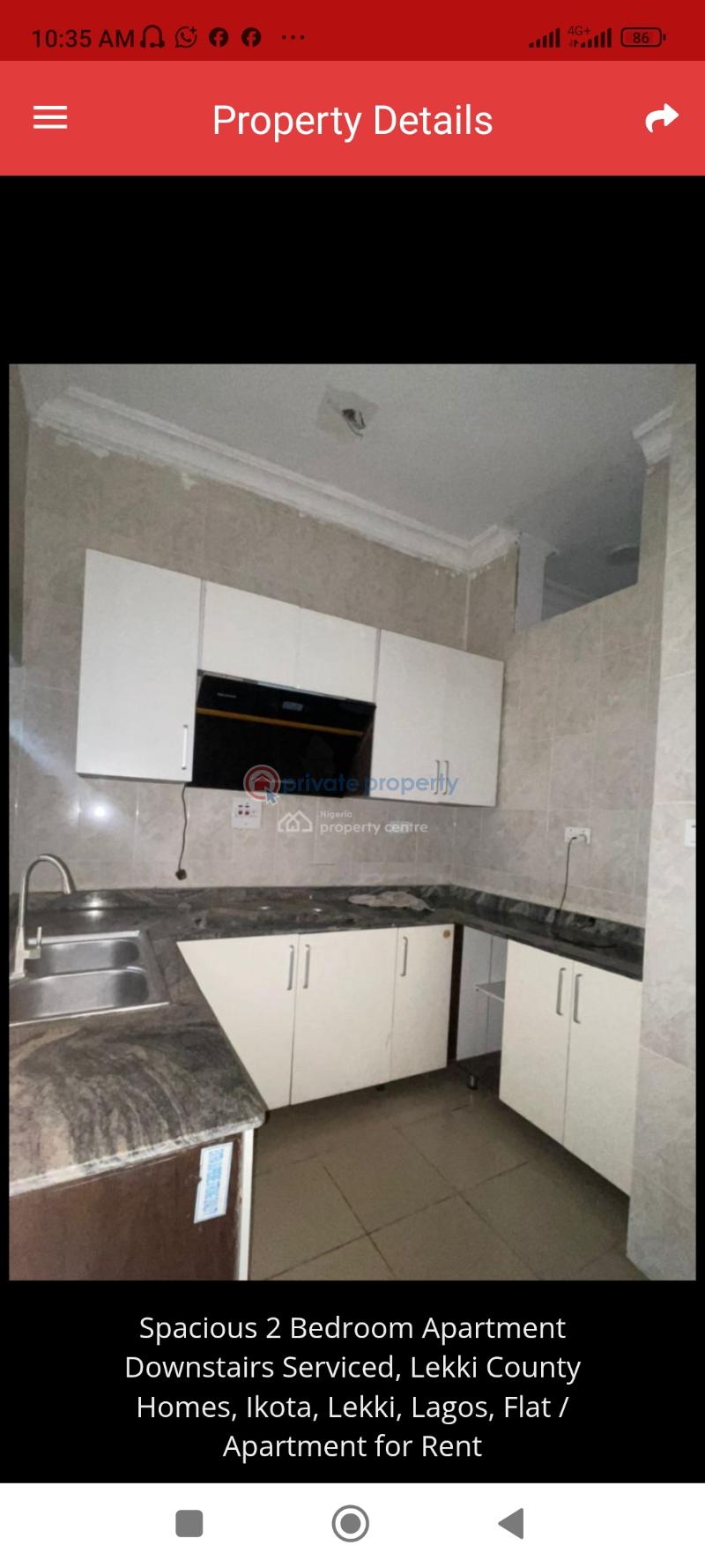 2 bedroom Block Of Flats For Rent Estate Ikota Lekki Lagos - 6
