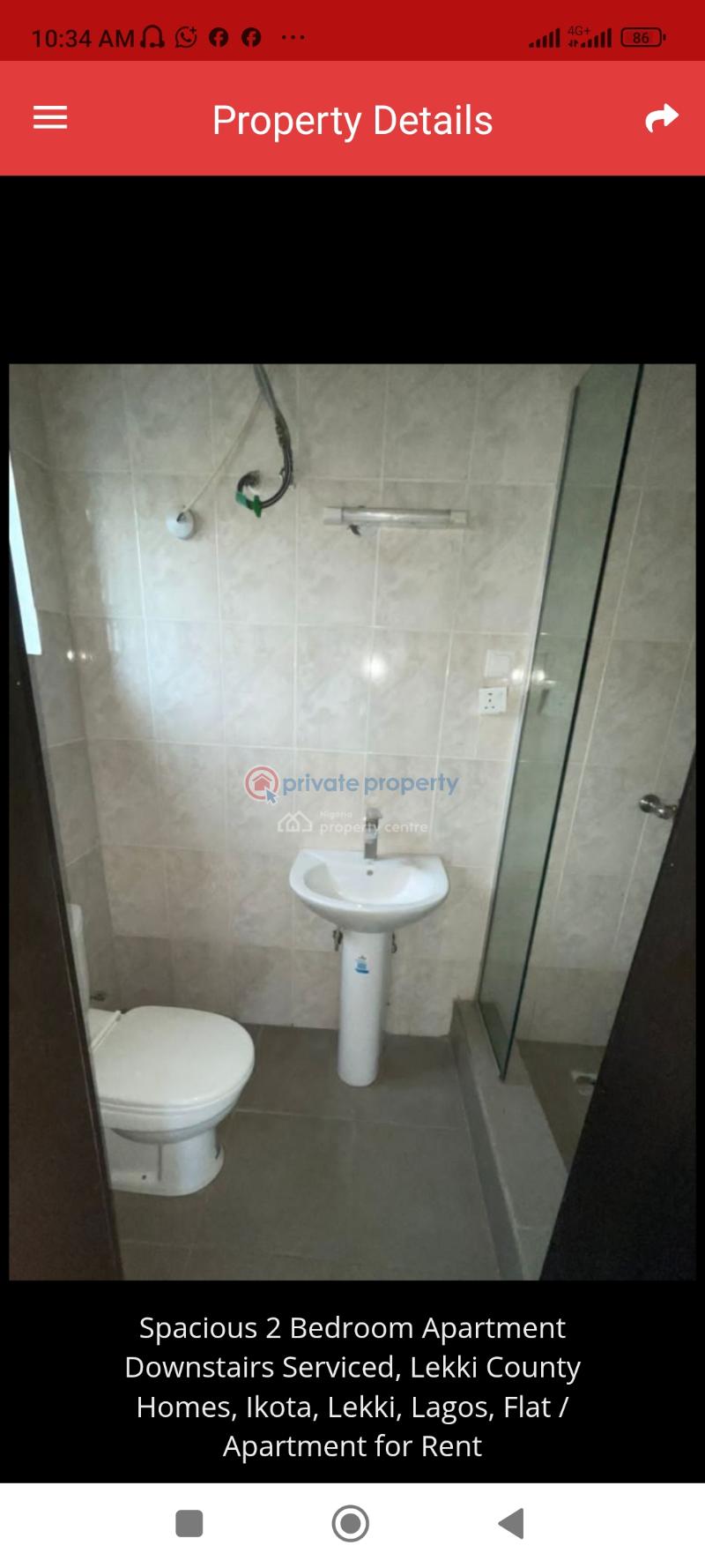 2 bedroom Block Of Flats For Rent Estate Ikota Lekki Lagos - 4