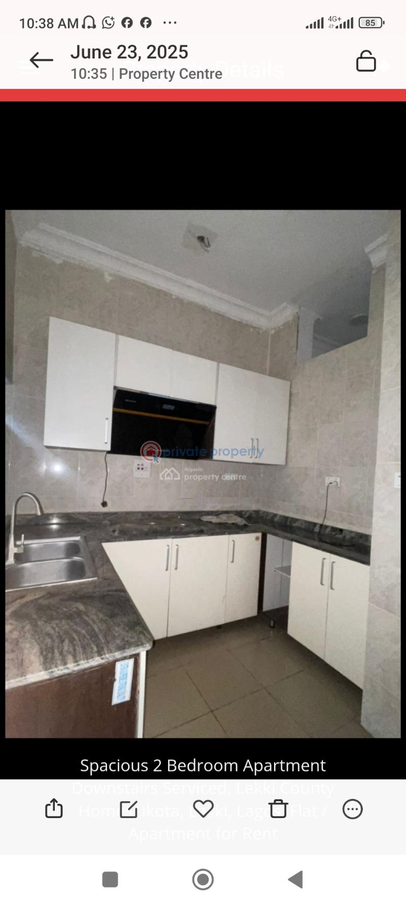 2 bedroom Flat & Apartment For Rent Estate Ikota Lekki Lagos - 8