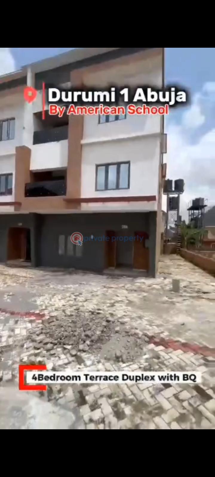 4 bedroom Terrace For Sale By America School Durumi Abuja Phase 2  - 1