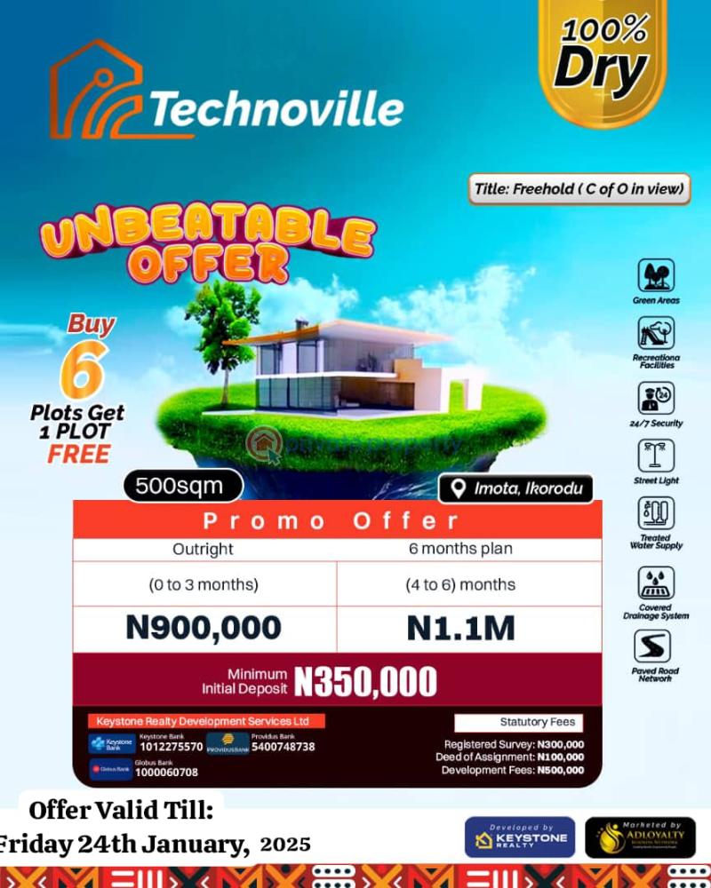 Mixed use Land For Sale Omits,ikorodu/technoville Ikorodu Lagos - 3