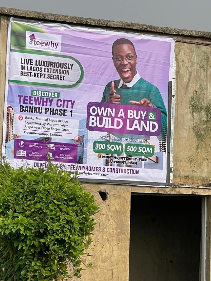 Mixed use Land For Sale Banku Town Warewa Lagos Extension Ogun - 1
