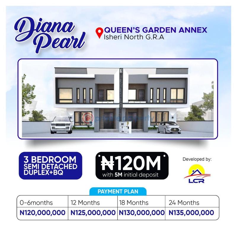 3 bedroom Terrace For Sale Isheri North Ojodu Lagos - 1
