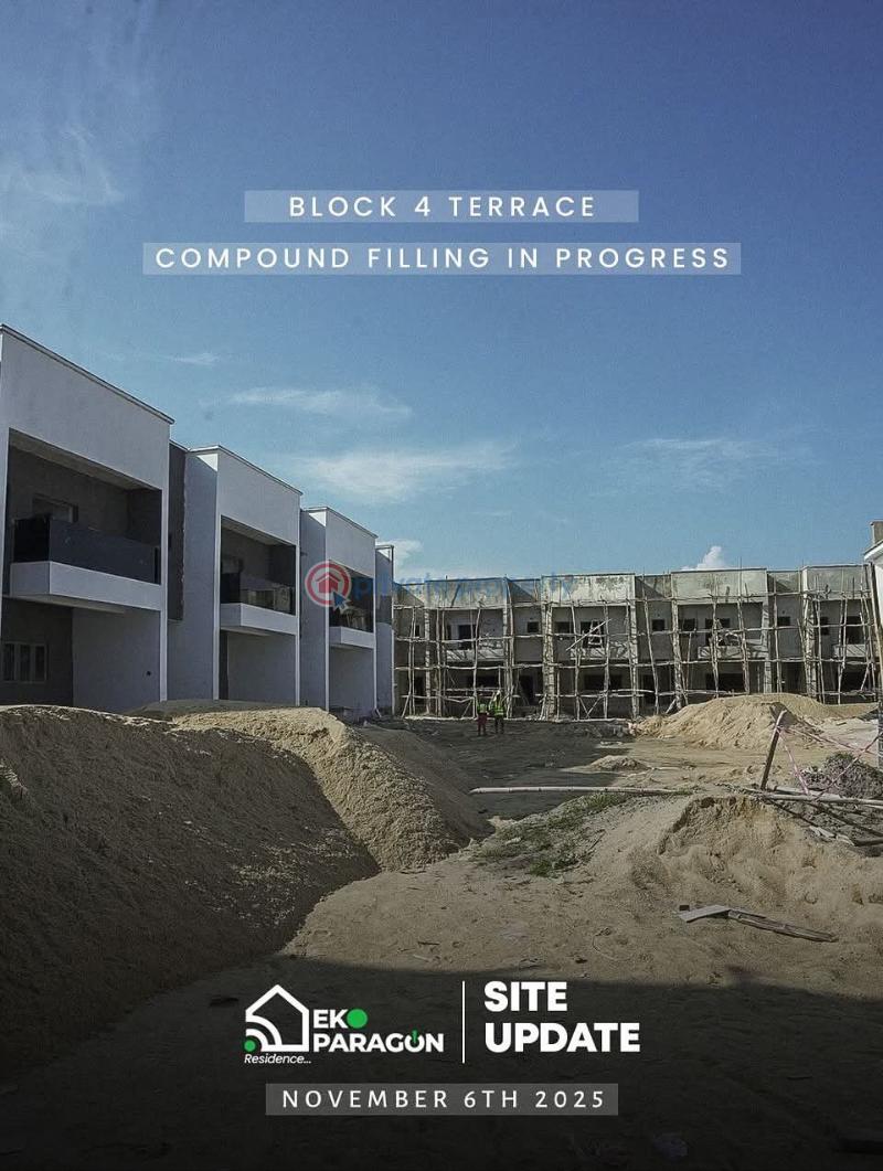 House For Sale Eko Paragon Residence Situated In Abijo Gra Very Close To Novare Lekki Mall Lufasi Nature Park Caleb British International School Lagos Business School (lbs) Sky Mall Ibeju-Lekki Lagos - 22