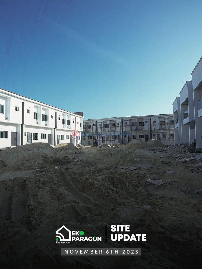 House For Sale Eko Paragon Residence Situated In Abijo Gra Very Close To Novare Lekki Mall Lufasi Nature Park Caleb British International School Lagos Business School (lbs) Sky Mall Ibeju-Lekki Lagos - 18