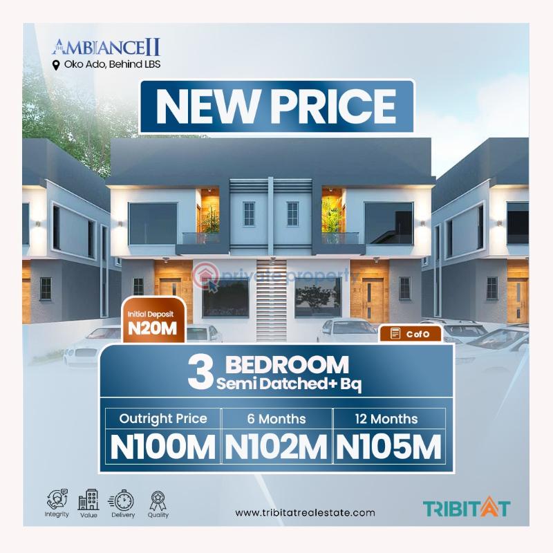3 bedroom Duplex For Sale The Ambiance 2 Is Strategically Located Inside Moremi Scheme, Oko Ado Ajah, Behind Lagos Business School Ajah Lagos - 18