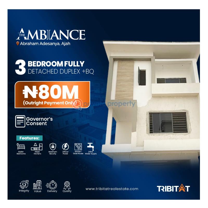 For sale House Lagos Business School, Abraham Adesanya Estate, Lekki