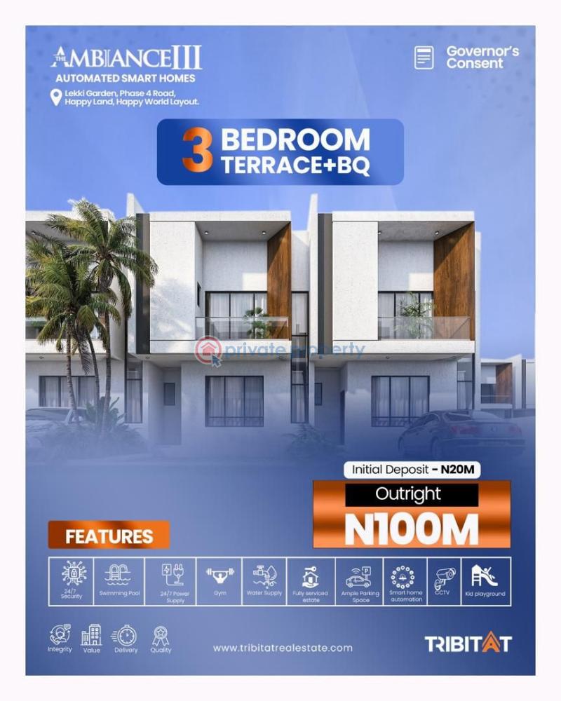 3 bedroom Terraced Duplex For Sale Ajiwe Ajah Lagos - 4