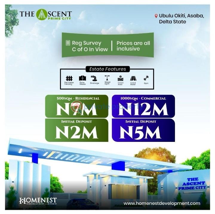 Mixed use Land For Sale Ubulu Okiti, Asaba, Delta State. Asaba Delta - 0