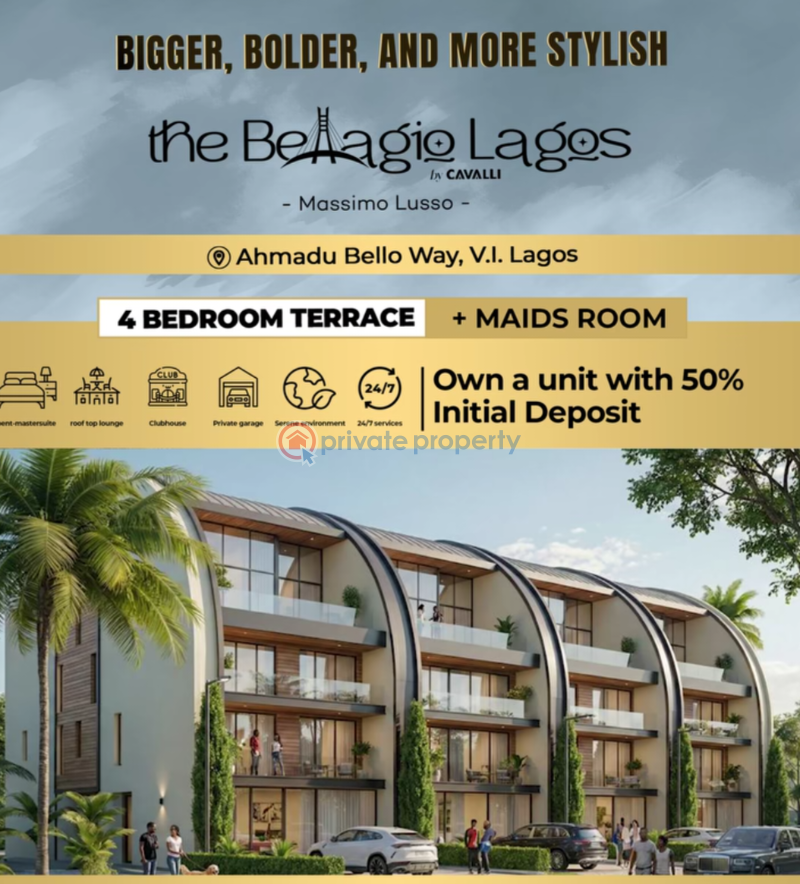 4 bedroom Terraced Duplex For Sale . Ahmadu Bello Way Victoria Island Lagos - 0