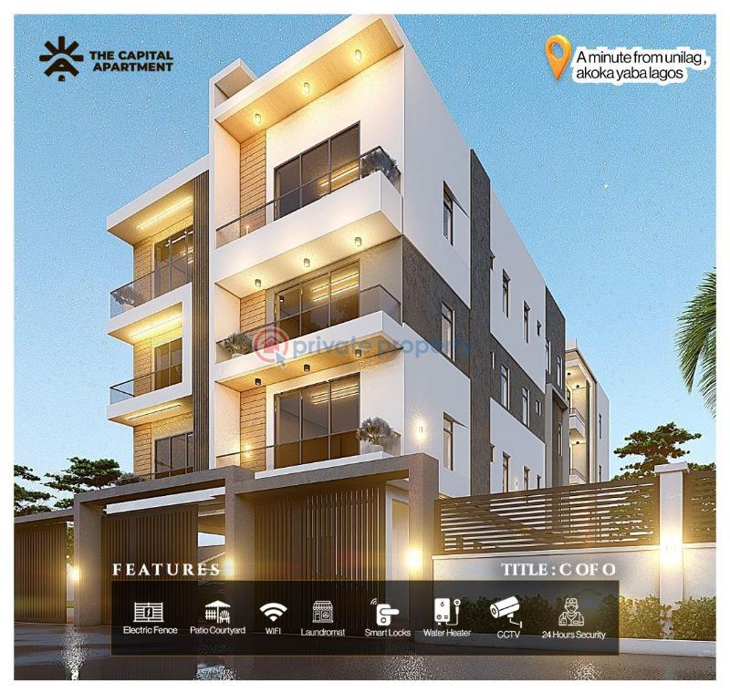 The capital apartment: studio & one bedroom flat at akoka yaba - 2 1 bedroom Shared Apartment For Sale Akoka Yaba Lagos - 2