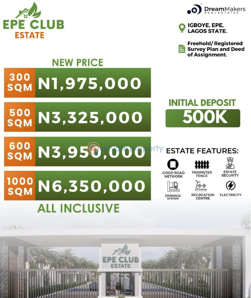 Residential Land For Sale Lekki Deep Seaport, The Proposed Lekki International Airport Etc. Epe Lagos - 1