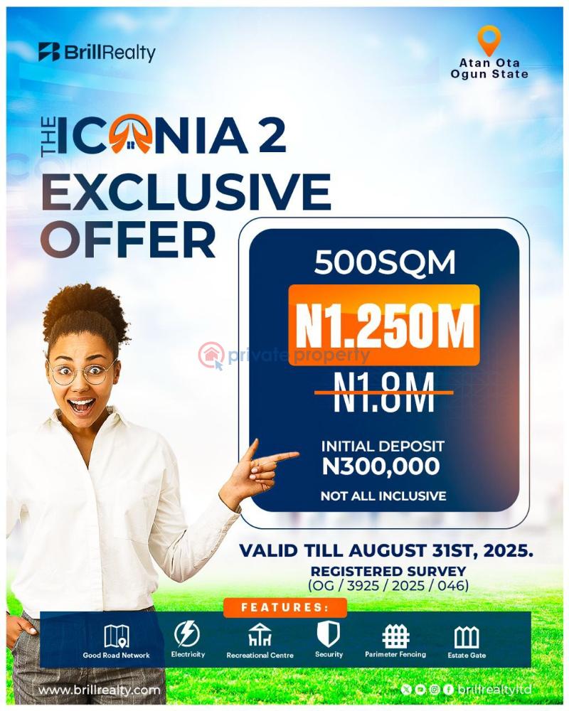 Residential Land For Sale Ado Odo/Ota Ogun - 1