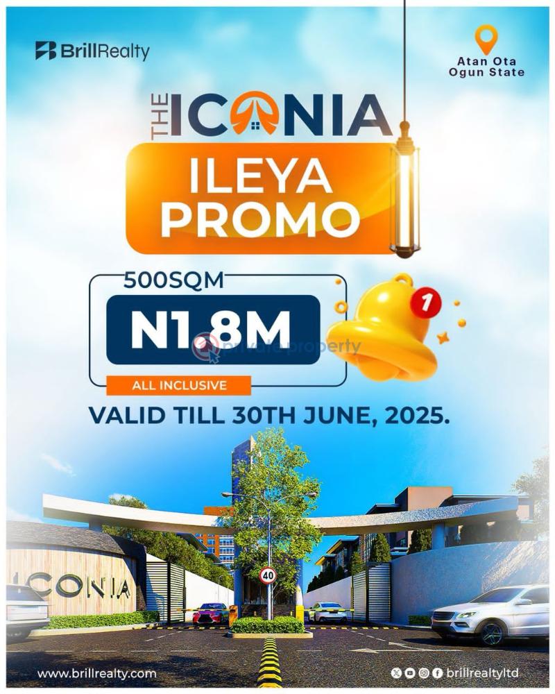 Residential Land For Sale Atan Ota Ogun - 1