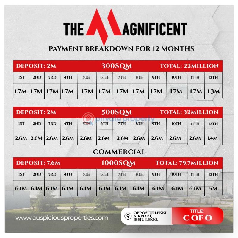 Residential Land For Sale Ibeju-Lekki Lagos - 1