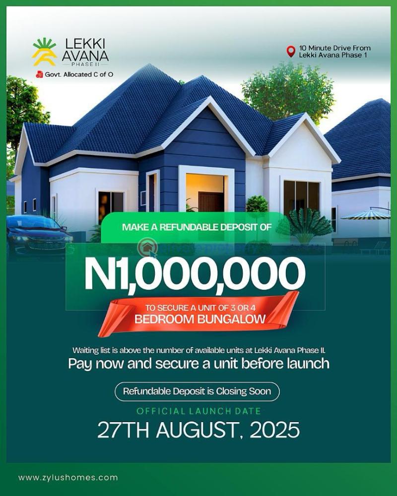 4 bedroom Bungalow For Sale Before Amen Estate Eleko Ibeju-Lekki Lagos - 9