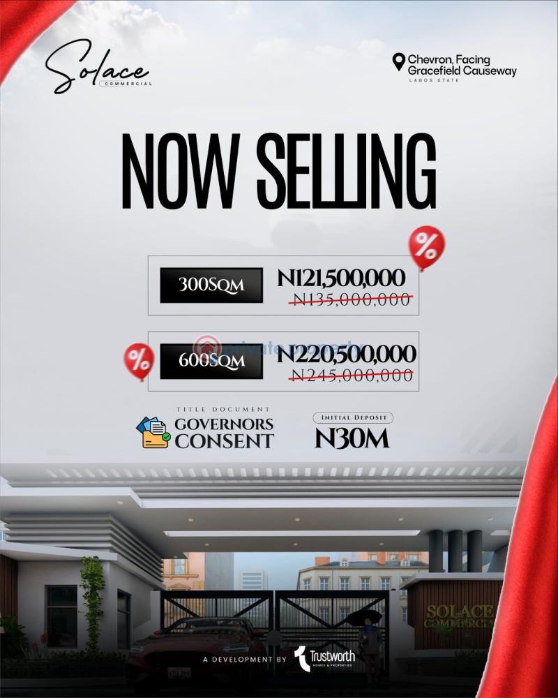 Mixed use Land For Sale Very Close To Ebeano Super Market In Chevron Chevron Drive Lekki Lagos - 8