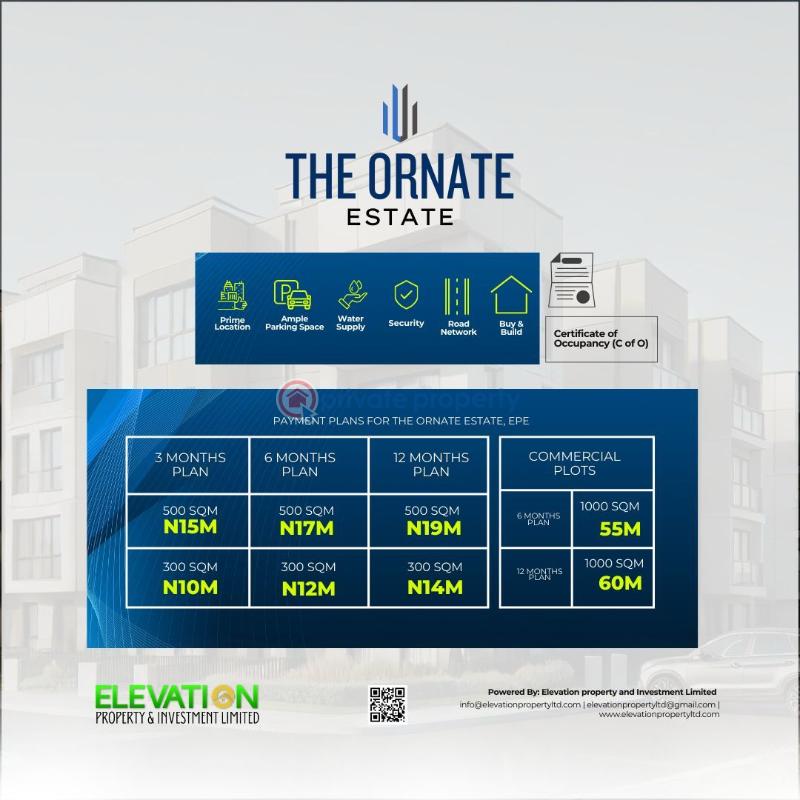 The ornate estate - 1 Residential Land For Sale Epe Lagos - 1