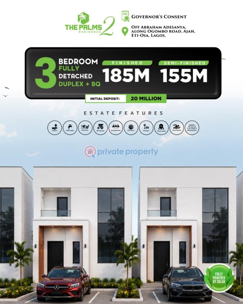 4 bedroom Penthouse For Sale Off Abraham Adesanya, Along Ogombo Road Ajah Lagos - 2