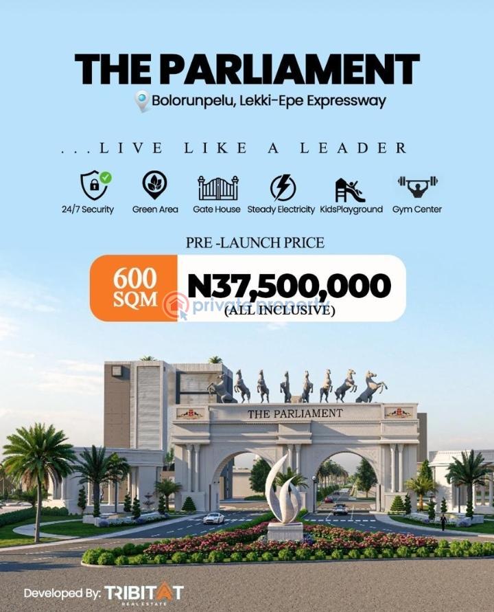 Mixed use Land For Sale Lekki Epe Expressway, Bolorunpelu, Adjacent The New International Airport. Eleran Igbe Ibeju-Lekki Lagos - 1