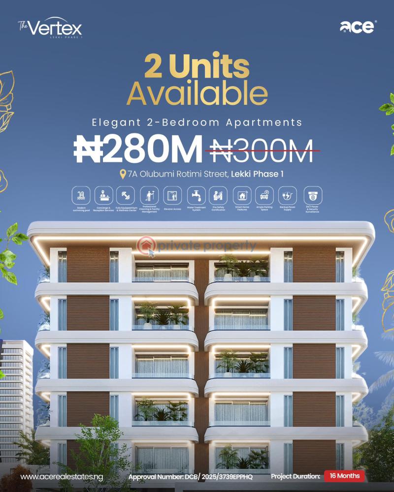 2 bedroom Block Of Flats For Sale 7a Olubumi Rotimi Street, Lekki Phase 1 Lekki Phase 1 Lagos