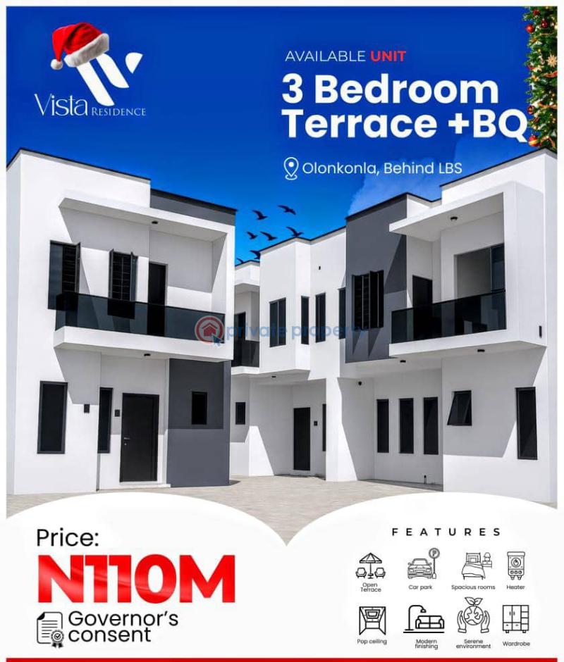 3 bedroom Terraced Duplex For Sale Olokonla Ajah Lagos - 0