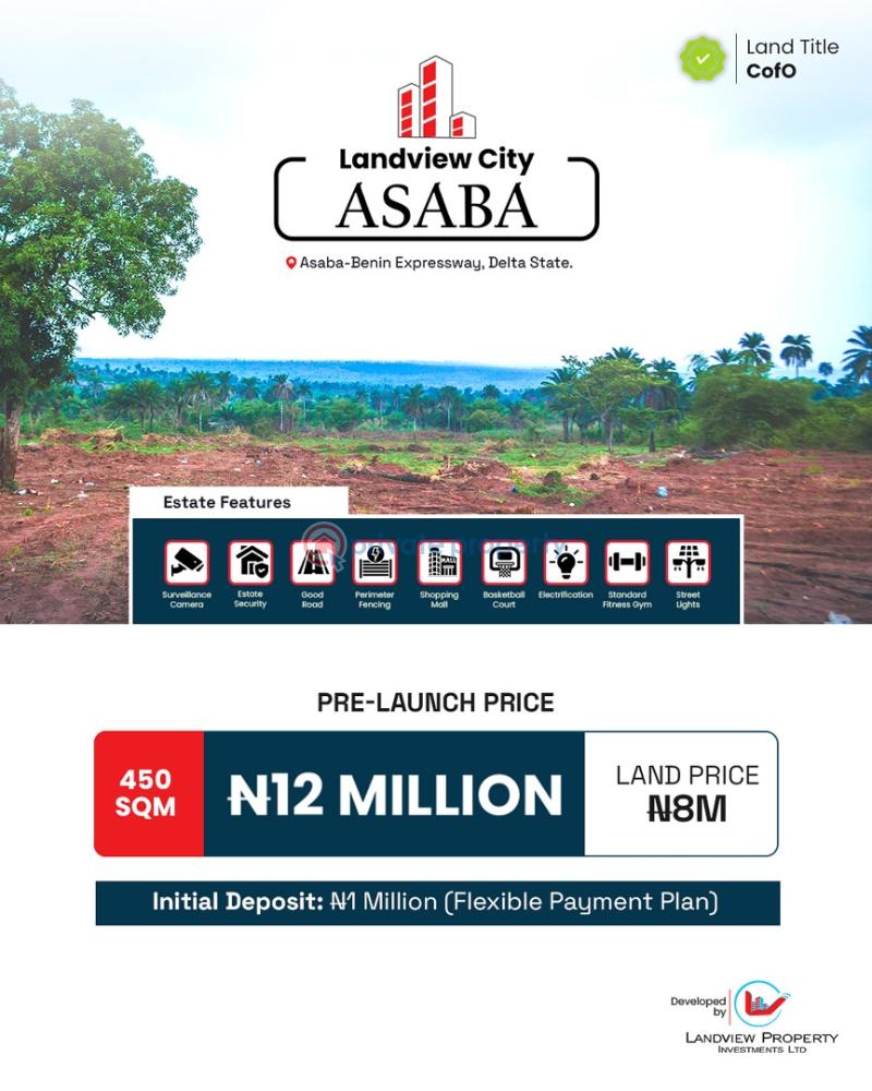 Residential Land For Sale Landview City Estate Asaba Delta - 2