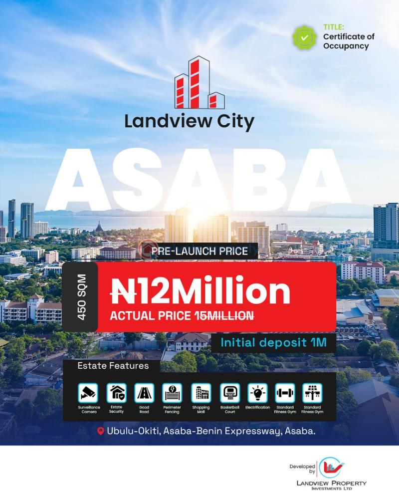 Residential Land For Sale Landview City Estate Asaba Delta - 6
