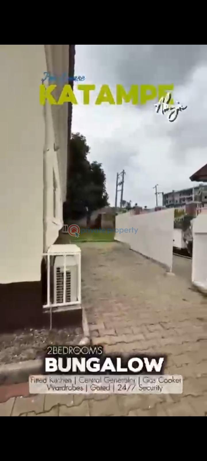 2 bedroom Bungalow For Rent Judges Quarters, Near Nicon Junction. Katampe Main Abuja Phase 2  - 1