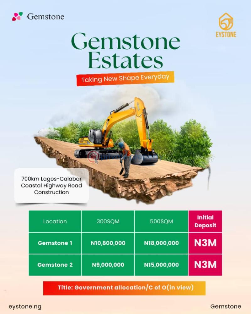 Land For Sale Facing The New Coastal Road Akodo Ise Ibeju-Lekki Lagos - 0